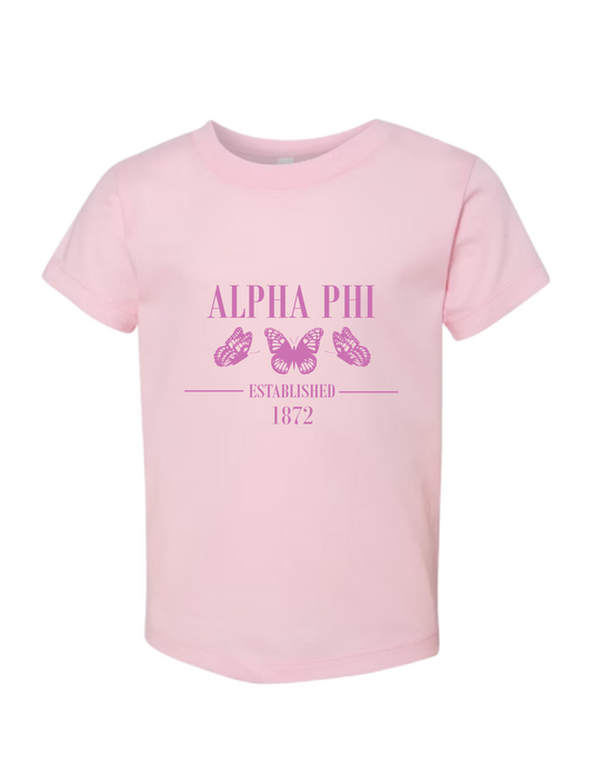 Butterfly Tee Pink