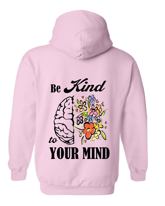 Be Kind Hoodie Pink