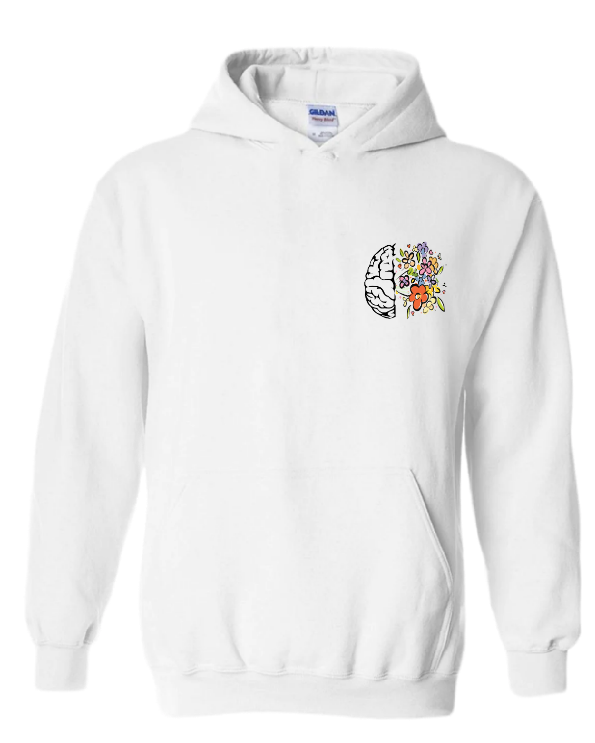 Be Kind Hoodie White