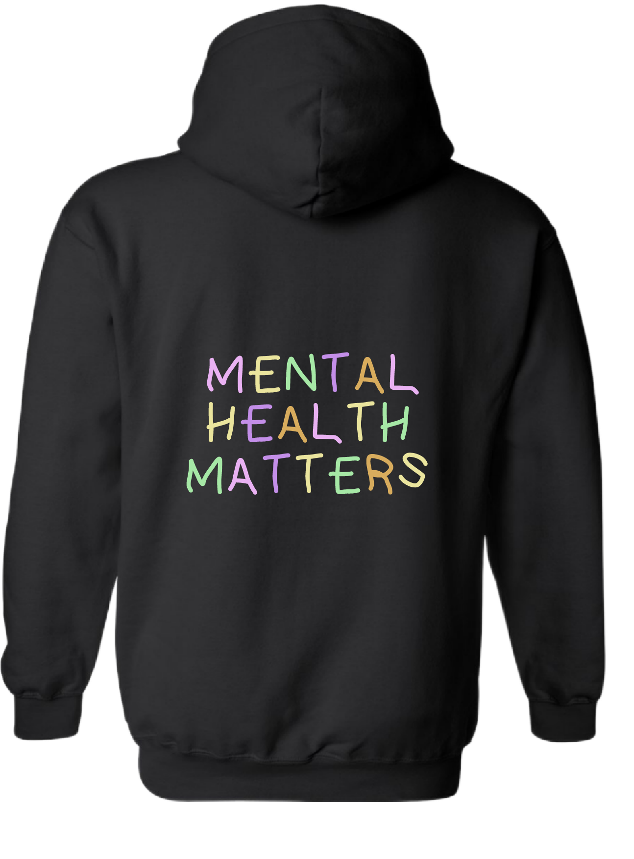 Mental Health Matters Hoodie Black