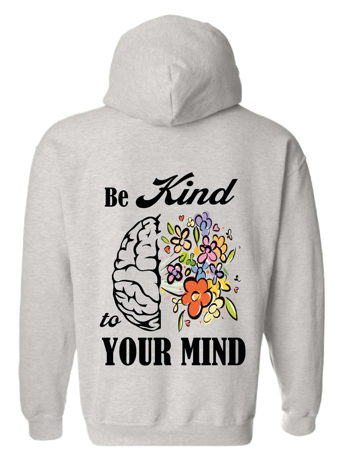 Be Kind Hoodie Grey