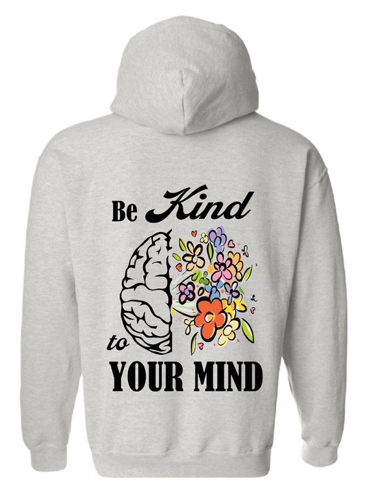 Be Kind Hoodie Grey