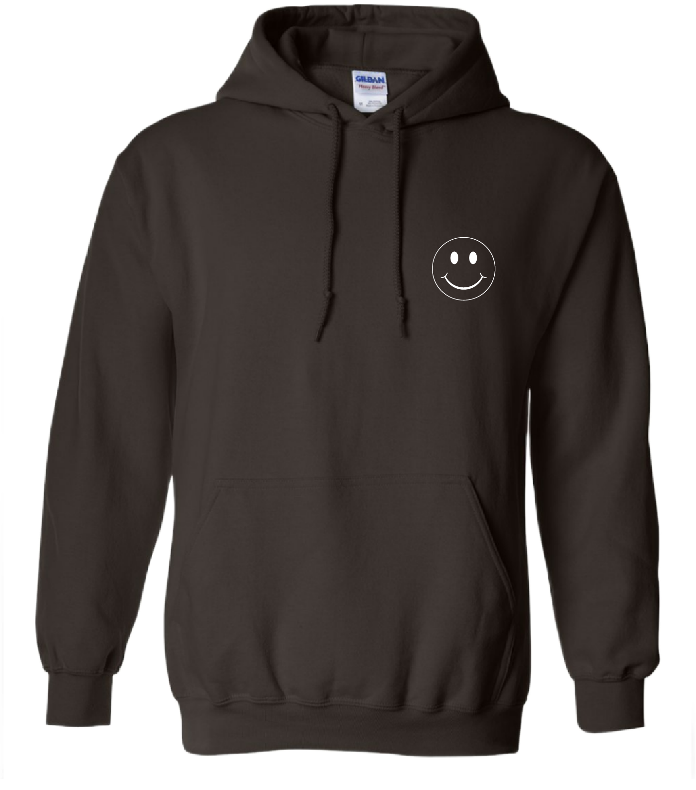 What Makes You Happy Hoodie Brown