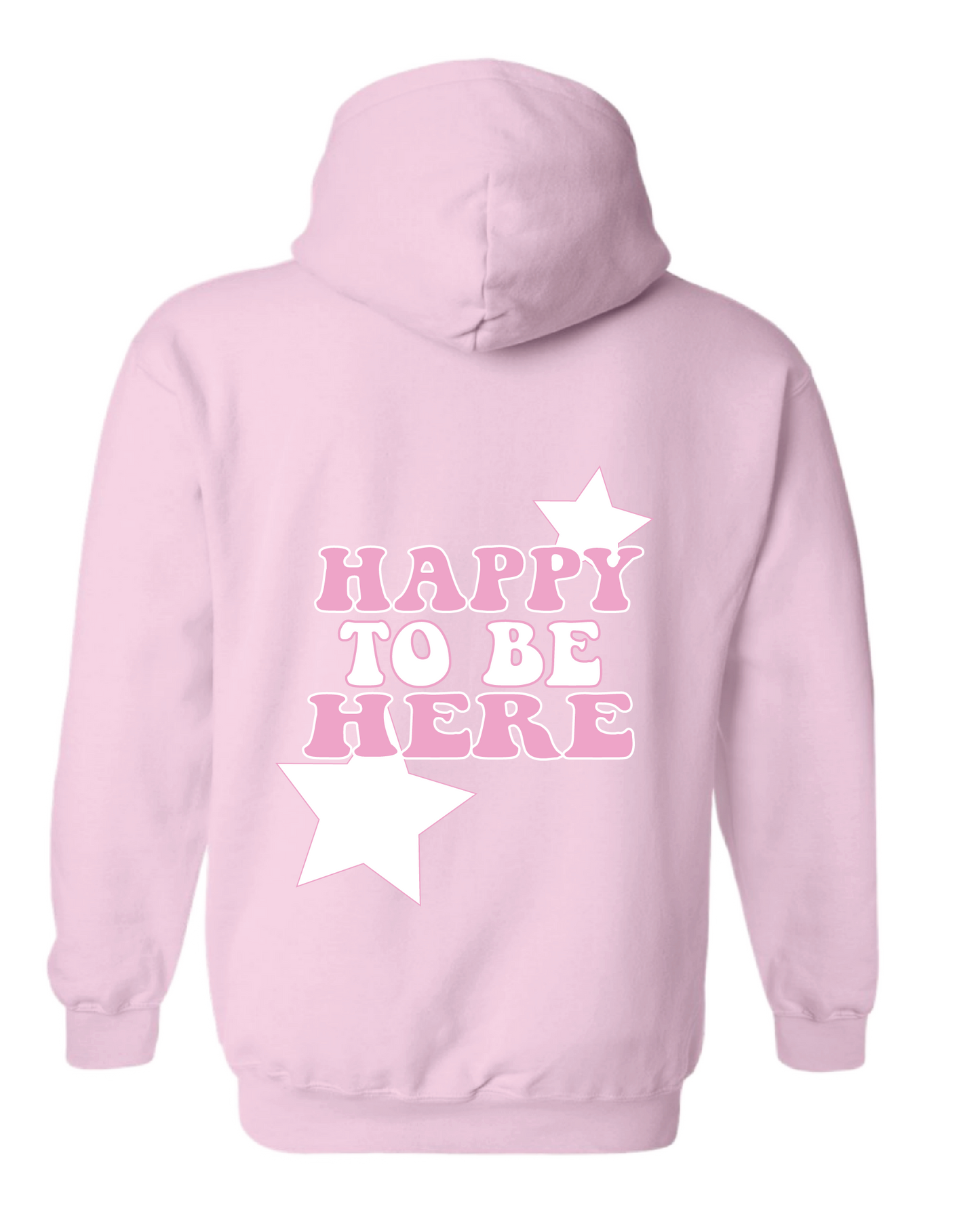 Star Hoodie Light Pink