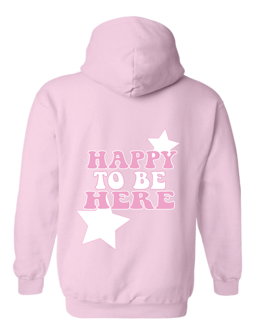 Star Hoodie Light Pink