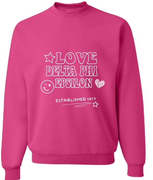 Love Dphie Crew Pink