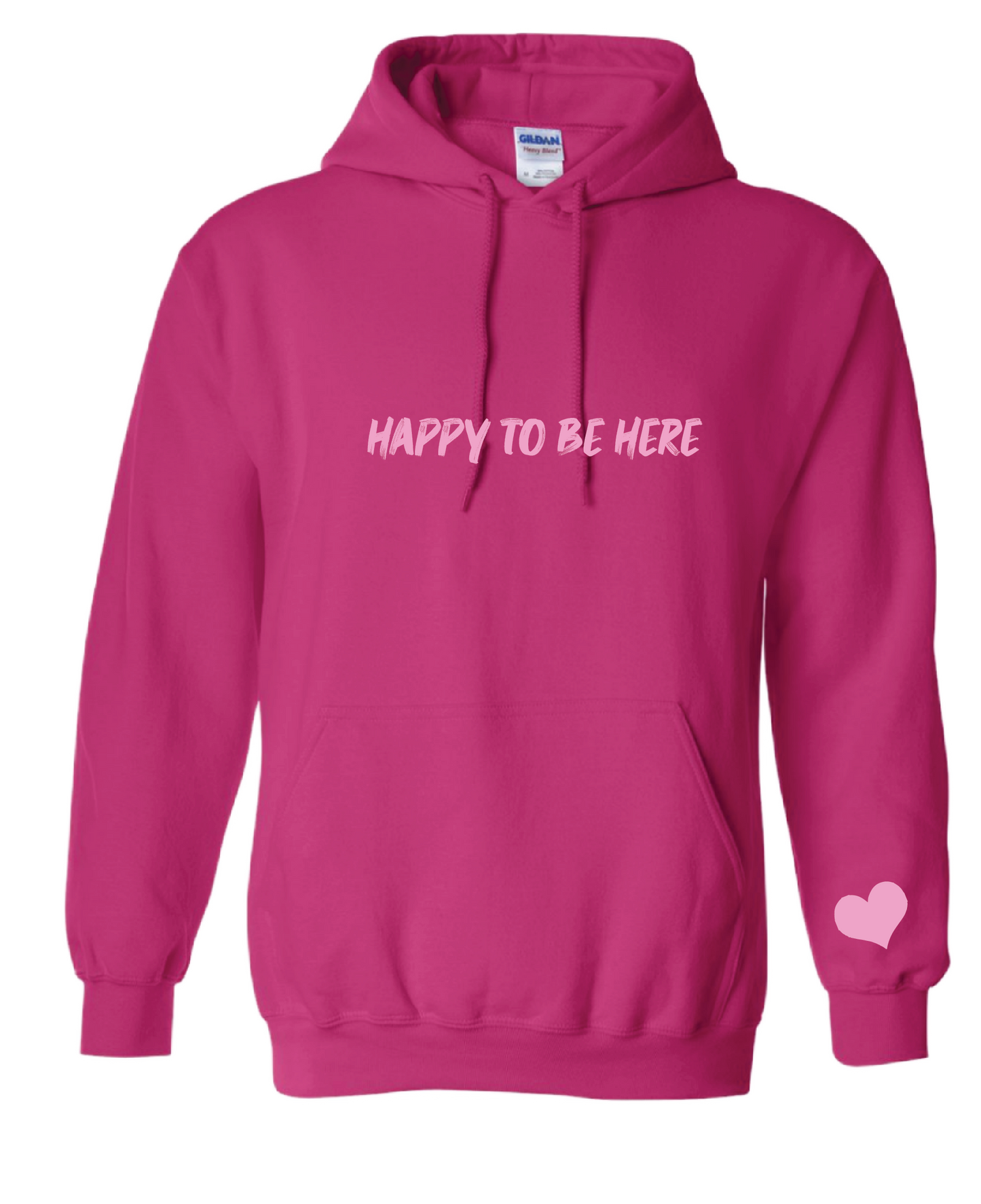 <3 Hoodie Pink