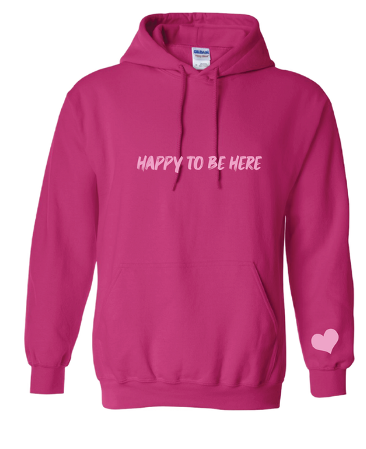 <3 Hoodie Pink