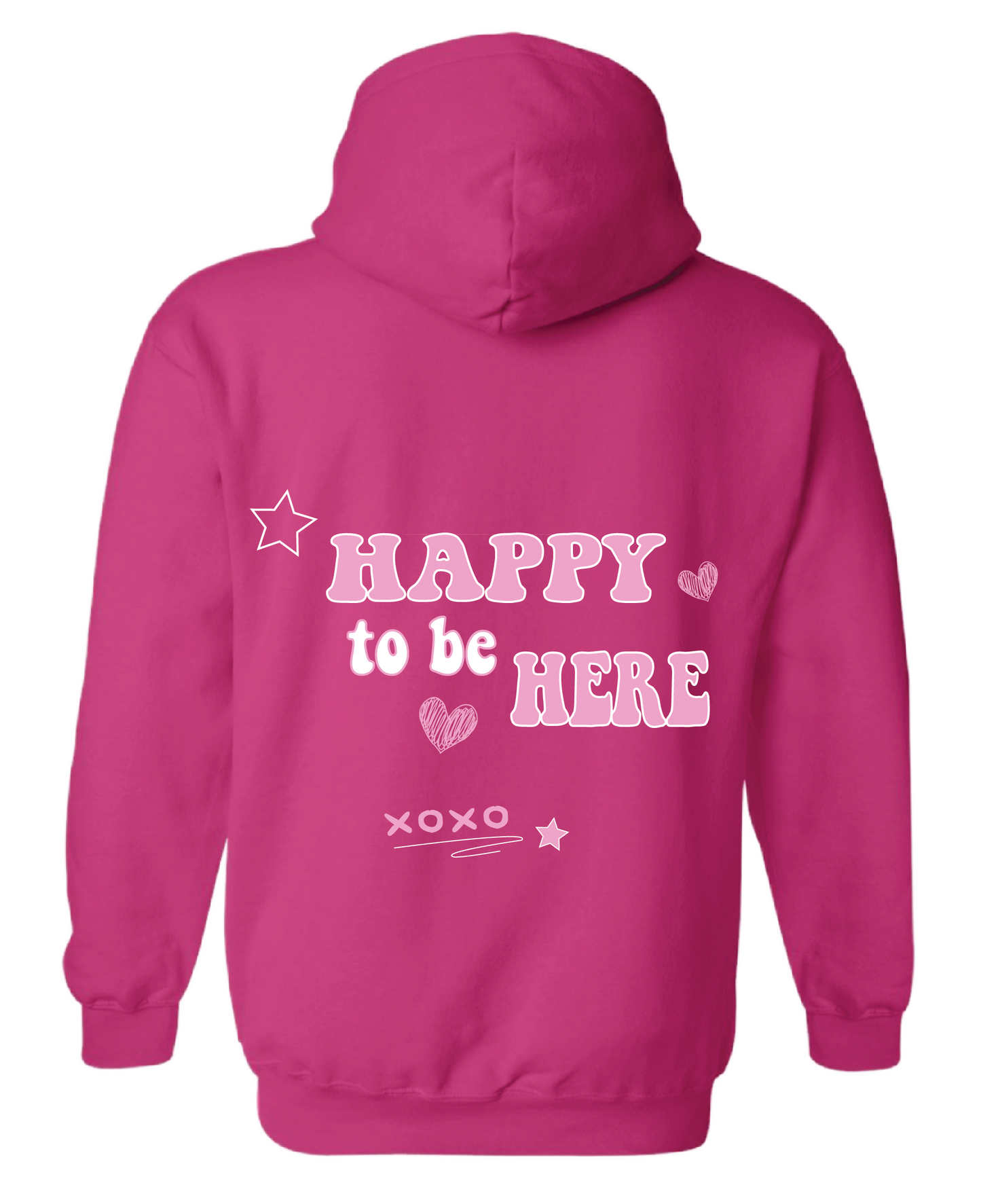 XO Hoodie Pink