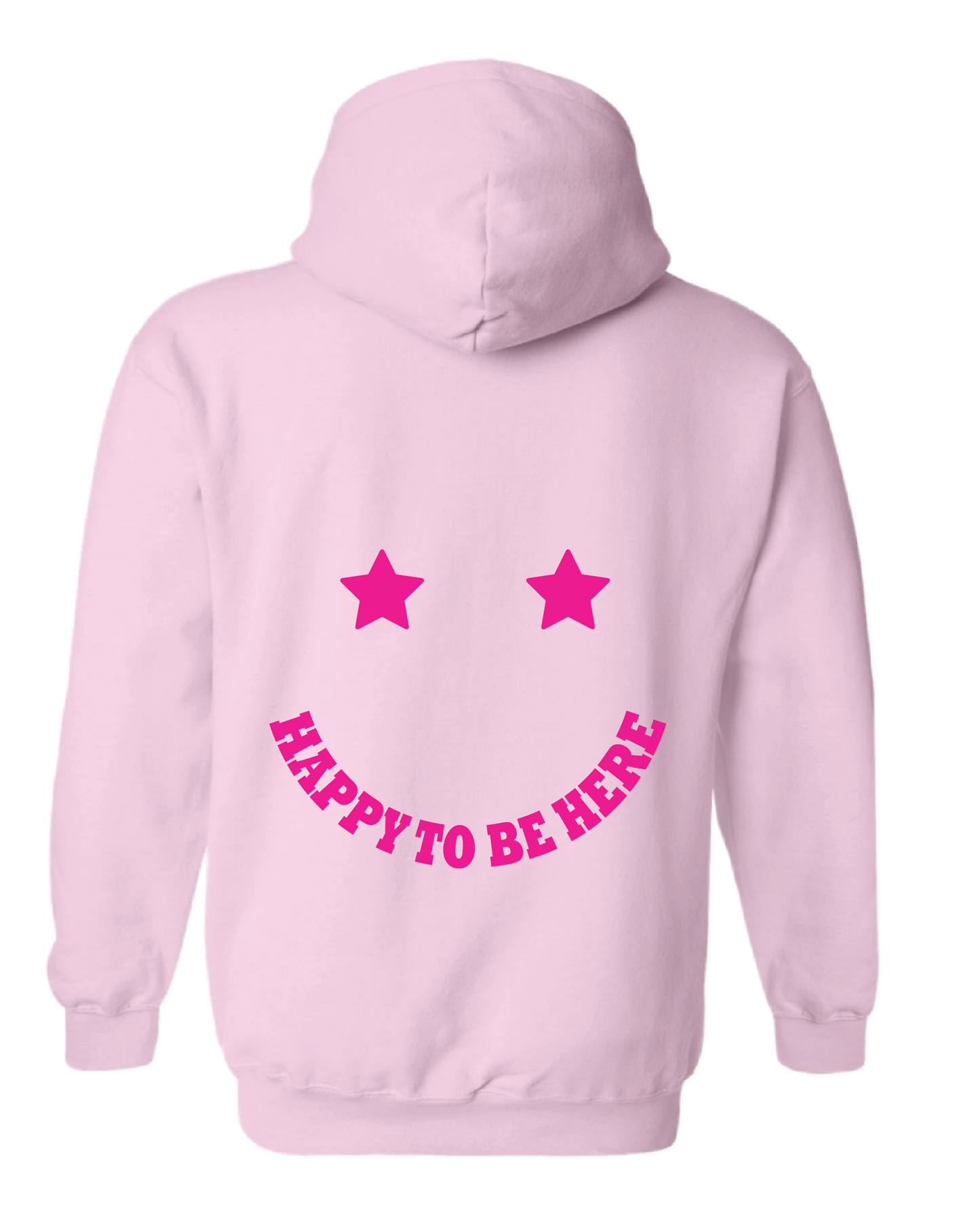 Star Hoodie Light Pink