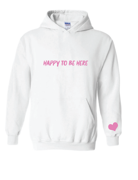 <3 Hoodie White